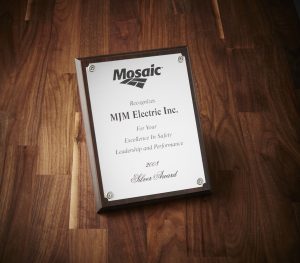 2008 Mosaic 'Silver' Safety Award