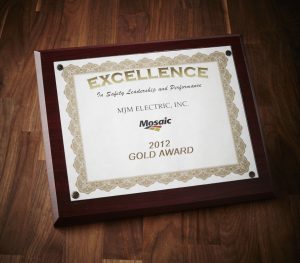 2012 Mosaic 'Gold' Award