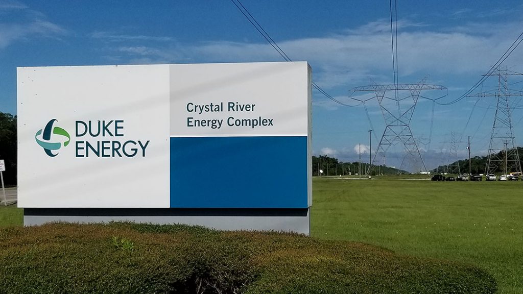 Duke Energy Crystal River Entrance