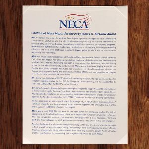 McGraw Award letter 2013